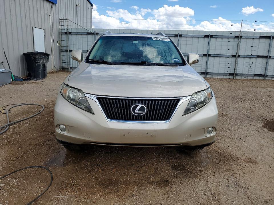 2011 Lexus Rx VIN 2T2ZK1BA3BC047668 COPART salvage auction — MINOR DENT/SCRATCHES, Tx - Certificate Of Title, sold $5,800 on 2026-07-09 (photo 5)