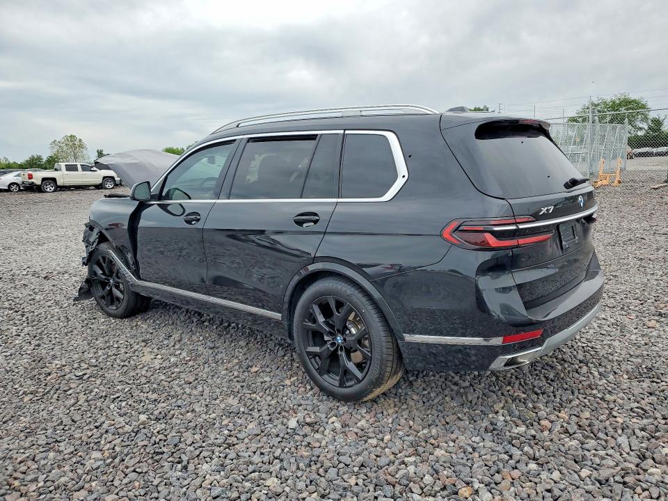 2025 BMW X7 VIN 5UX23EM09S9W78234 COPART salvage auction — FRONT END, In - Cert Of Title-Salvage Title, sold $25,250 on 2026-07-14 (photo 2)