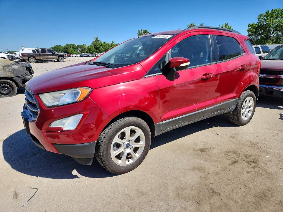 2018 Ford Ecosport VIN MAJ6P1UL8JC216491 COPART salvage auction — HAIL, Mo - Salvage Certificate Of Title, sold $2,200 on 2026-07-10 (photo 1)