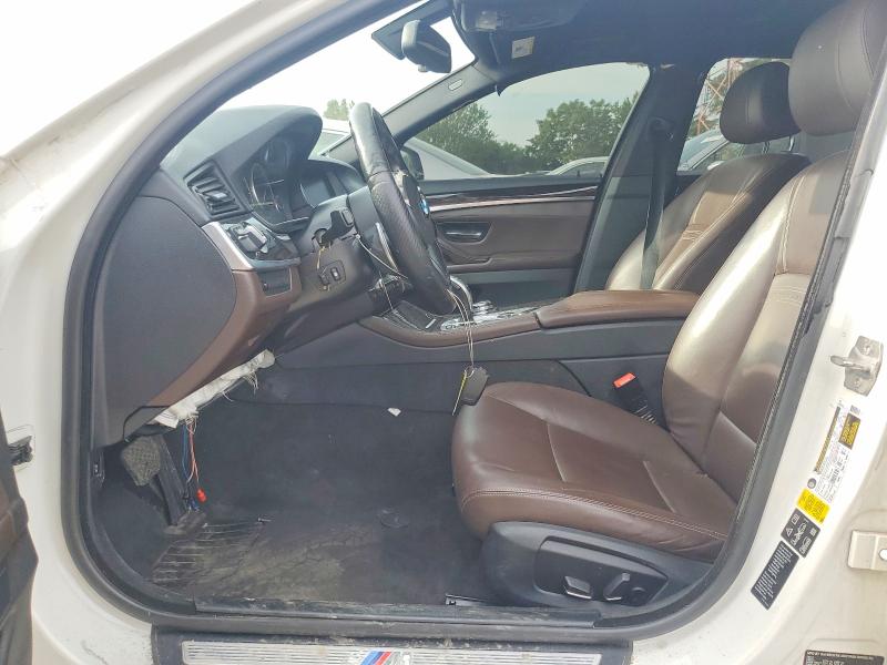 2016 BMW 5 series VIN WBA5B3C51GG253061 COPART salvage auction — FRONT END, IN - CERTIFICATE OF TITLE, sold $3,100 on 2026-07-13 (photo 7)