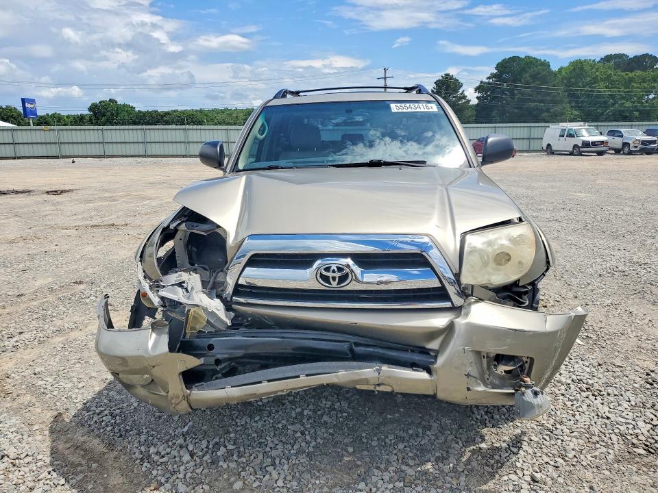 2007 Toyota 4runner VIN JTEZU14R678076243 COPART salvage auction — FRONT END, AR - CERT OF TITLE-SALVAGE, sold $3,150 on 2026-07-08 (photo 5)
