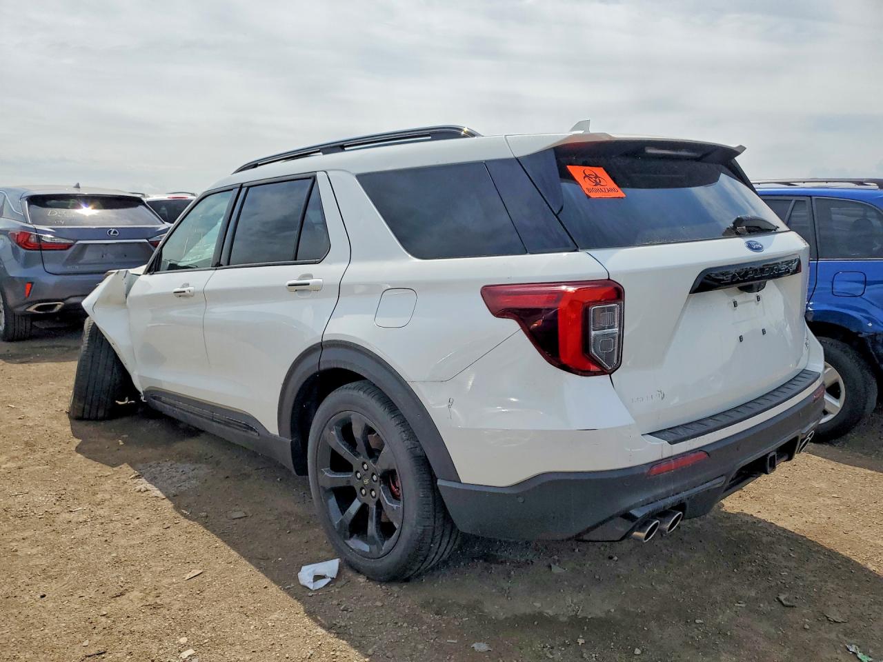 2020 Ford Explorer VIN 1FM5K8GC1LGA50296 COPART salvage auction — Biohazard/Chemical, IL - CERTIFICATE OF TITLE, sold $2,950 on 2026-07-09 (photo 2)