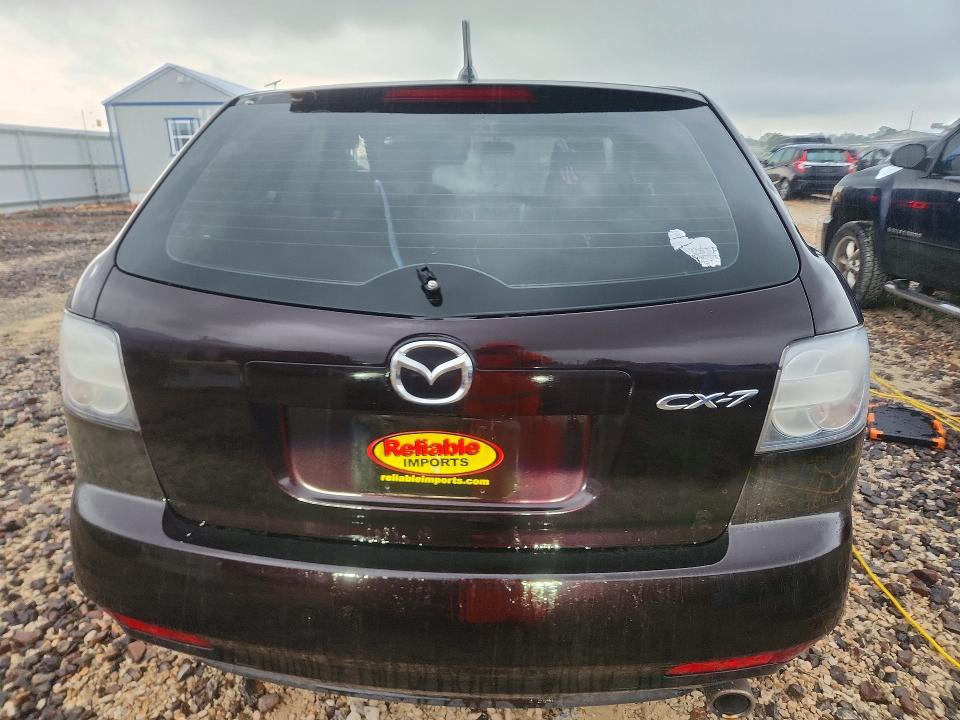 2010 Mazda Cx-7 VIN JM3ER2W53A0303597 COPART salvage auction — HAIL, Mo - Salvage Certificate Of Title, sold $700 on 2026-07-22 (photo 6)