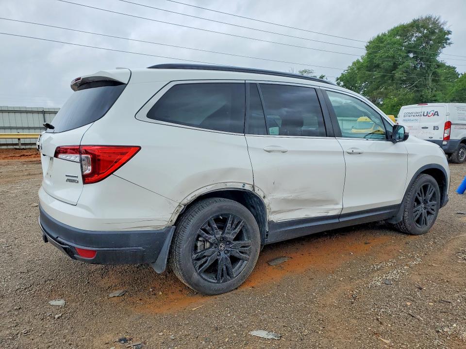 2021 Honda Pilot VIN 5FNYF6H29MB102592 COPART salvage auction — SIDE, Va - Cert Of Title - Salvage, sold $8,700 on 2026-07-31 (photo 3)