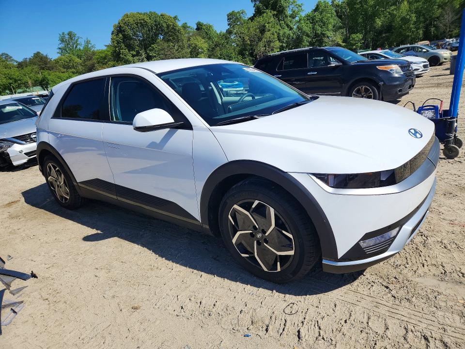 2024 Hyundai Ioniq VIN KM8KNDDFXRU246667 COPART salvage auction — REAR END, Md - Cert Of Salvage > 75% Damage, sold $10,900 on 2026-07-14 (photo 4)