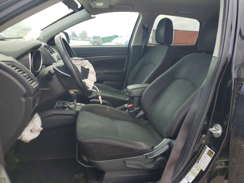 2015 Mitsubishi Outlander VIN 4A4AP3AU8FE011996 COPART salvage auction — FRONT END, In - Cert Of Title-Salvage Title, sold $550 on 2026-07-10 (photo 7)