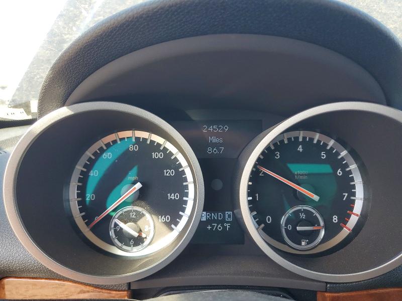 2011 Mercedes-benz Slk-klasse VIN WDBWK5JA4BF235508 COPART salvage auction — FRONT END, Ca - Salvage Certificate, sold $3,700 on 2026-07-06 (photo 9)