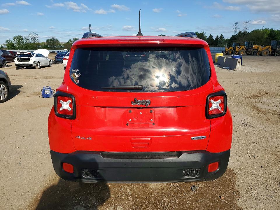 2018 Jeep Renegade VIN ZACCJBBB9JPJ45888 COPART salvage auction — SIDE, Il - Salvage Certificate, sold $3,100 on 2026-07-07 (photo 6)