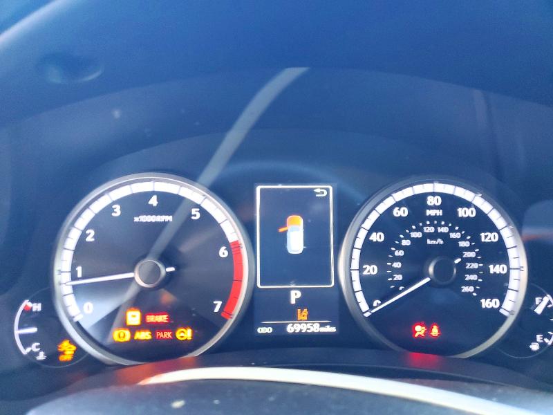 2020 Lexus ES VIN JTJSARDZ2L2232737 COPART salvage auction — FRONT END, Ca - Salvage Certificate, sold $8,400 on 2026-07-28 (photo 9)