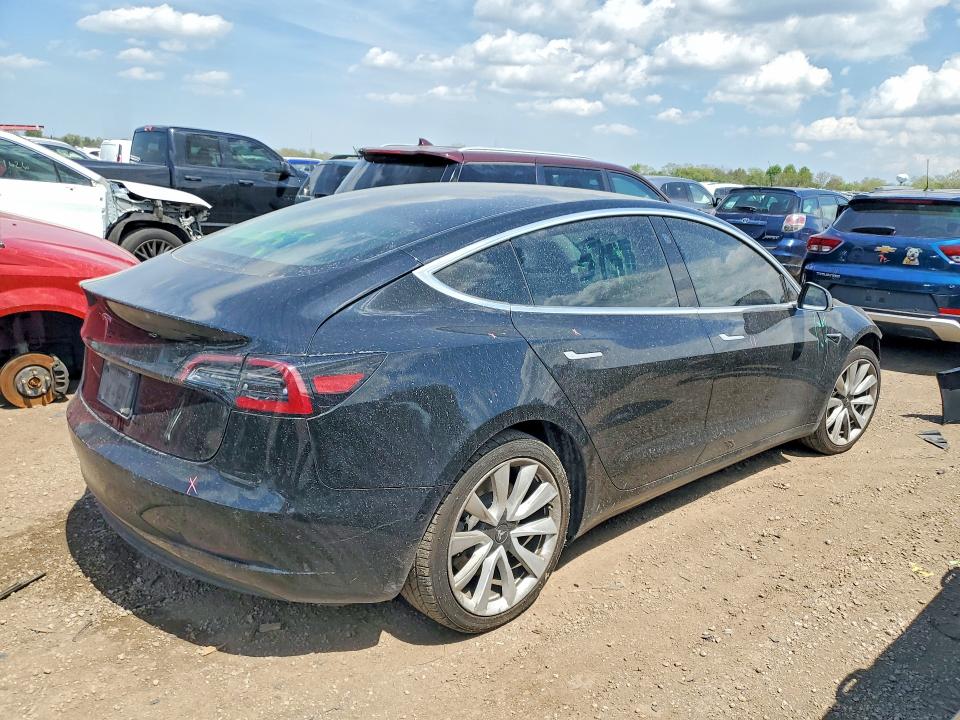 2020 Tesla Model 3 VIN 5YJ3E1EAXLF660803 COPART salvage auction — FRONT END, Il - Salvage Certificate, sold $3,600 on 2026-07-14 (photo 3)