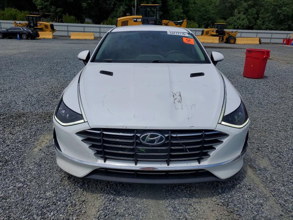 2021 Hyundai Sonata VIN 5NPEG4JA2MH120164 COPART salvage auction — FRONT END, Nc - Salvage Certificate Of Title, sold $4,050 on 2026-07-02 (photo 5)