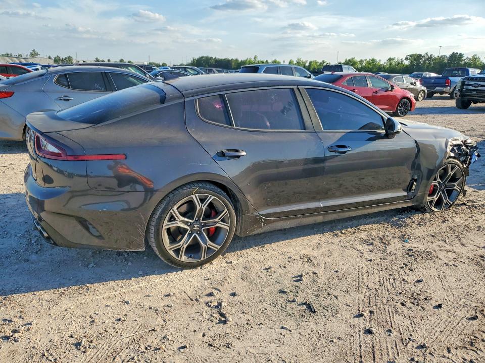 2019 Kia Stinger VIN KNAE35LC2K6054929 COPART salvage auction — FRONT END, Tx - Salvage Vehicle Title, sold $3,050 on 2026-07-17 (photo 3)