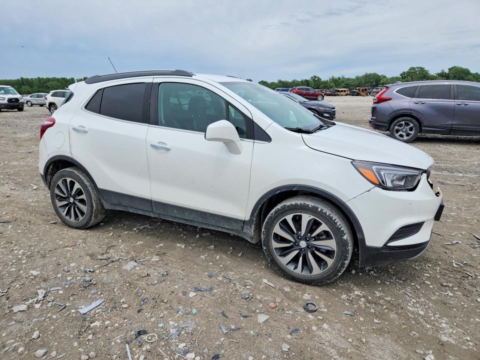 2021 Buick Encore VIN KL4CJESB1MB305002 COPART salvage auction — FRONT END, Il - Salvage Certificate, sold $2,300 on 2026-07-06 (photo 4)