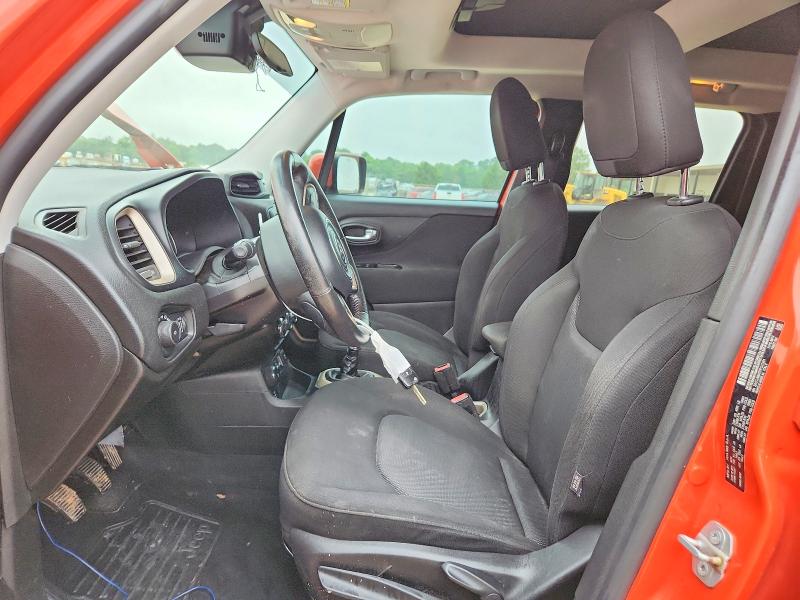 2015 Jeep Renegade VIN ZACCJBBH7FPC31201 COPART salvage auction — FRONT END, AL - CERT OF TITLE-SALVAGE TITLE, sold $200 on 2026-07-22 (photo 7)