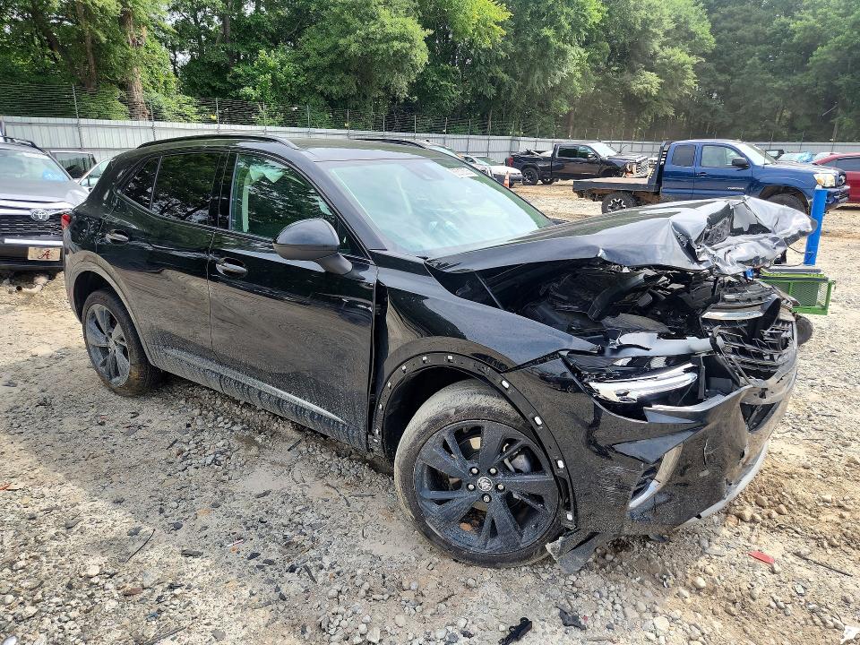 2022 Buick Envision VIN LRBFZNR46ND137509 COPART salvage auction — FRONT END, Ga - Cert Of Title-Salvage, sold $3,800 on 2026-07-10 (photo 4)