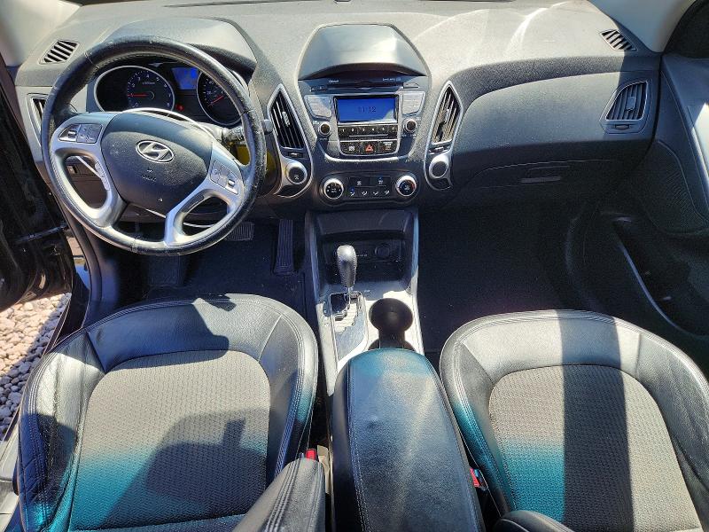 2012 Hyundai VIN KM8JU3AC8CU407785 COPART salvage auction — FRONT END, Nv - Salvage Title, sold $1,200 on 2026-07-02 (photo 8)
