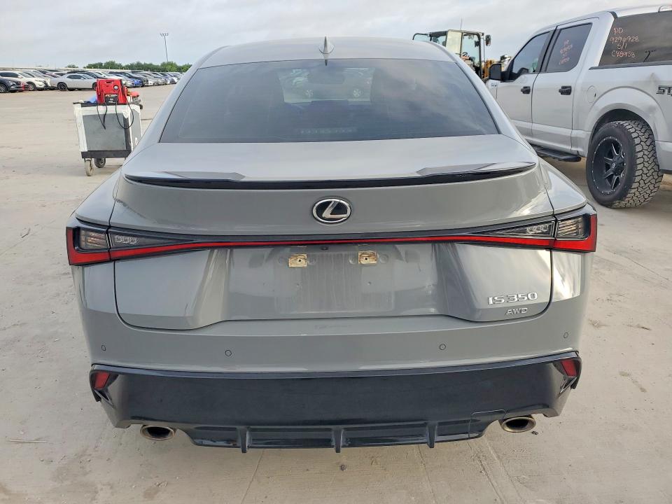 2024 Lexus Is VIN JTHGZ1E22R5036257 COPART salvage auction — UNDERCARRIAGE, Tx - Salvage Vehicle Title, sold $23,800 on 2026-07-02 (photo 6)