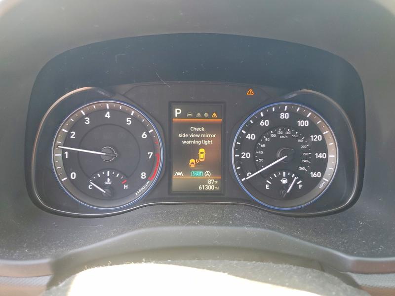 2022 Hyundai Kona VIN KM8K6CAB8NU890641 COPART salvage auction — FRONT END, Nj - Cert Of Title-Salvage, sold $2,400 on 2026-07-16 (photo 9)
