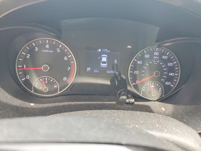2019 Kia Optima VIN 5XXGT4L34KG351031 COPART salvage auction — FRONT END, NC - SALVAGE CERTIFICATE OF TITLE, sold $1,000 on 2026-07-24 (photo 9)