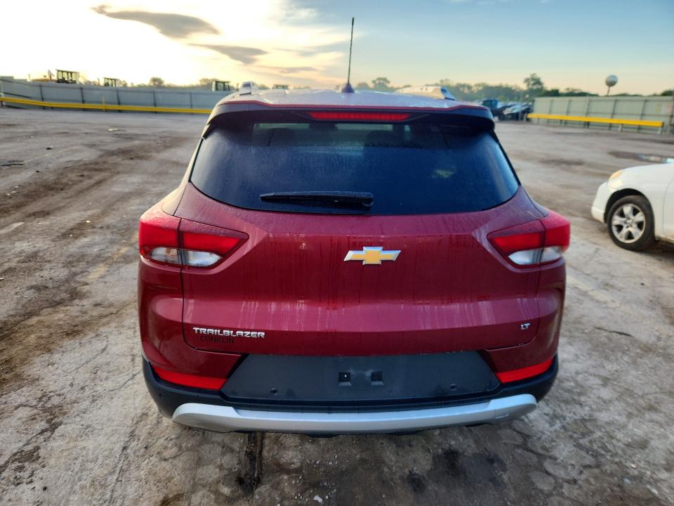 2025 Chevrolet Trailblazer VIN KL79MPSP9SB033937 COPART salvage auction — HAIL, Ks - Cert Of Title-Salvage, sold $8,900 on 2026-07-08 (photo 6)