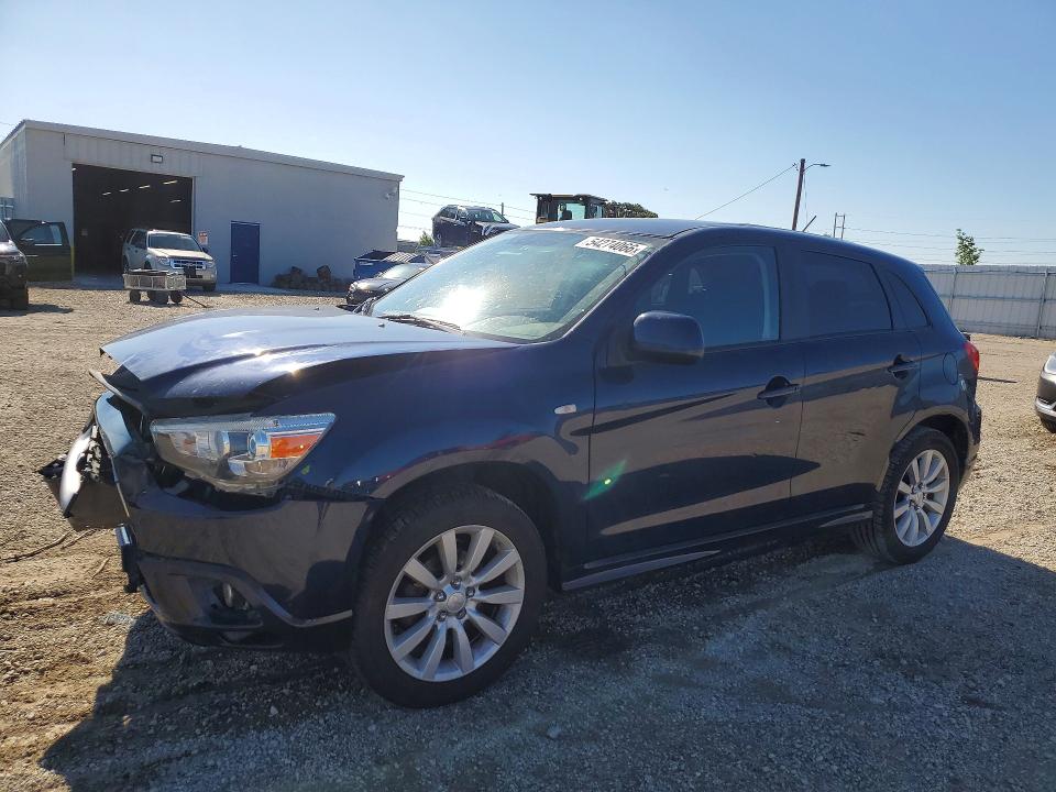 2011 Mitsubishi Outlander sport VIN JA4AP4AU9BZ008762 COPART salvage auction — FRONT END, Ia - Cert Of Title-Salvage Title, sold $950 on 2026-07-08 (photo 1)