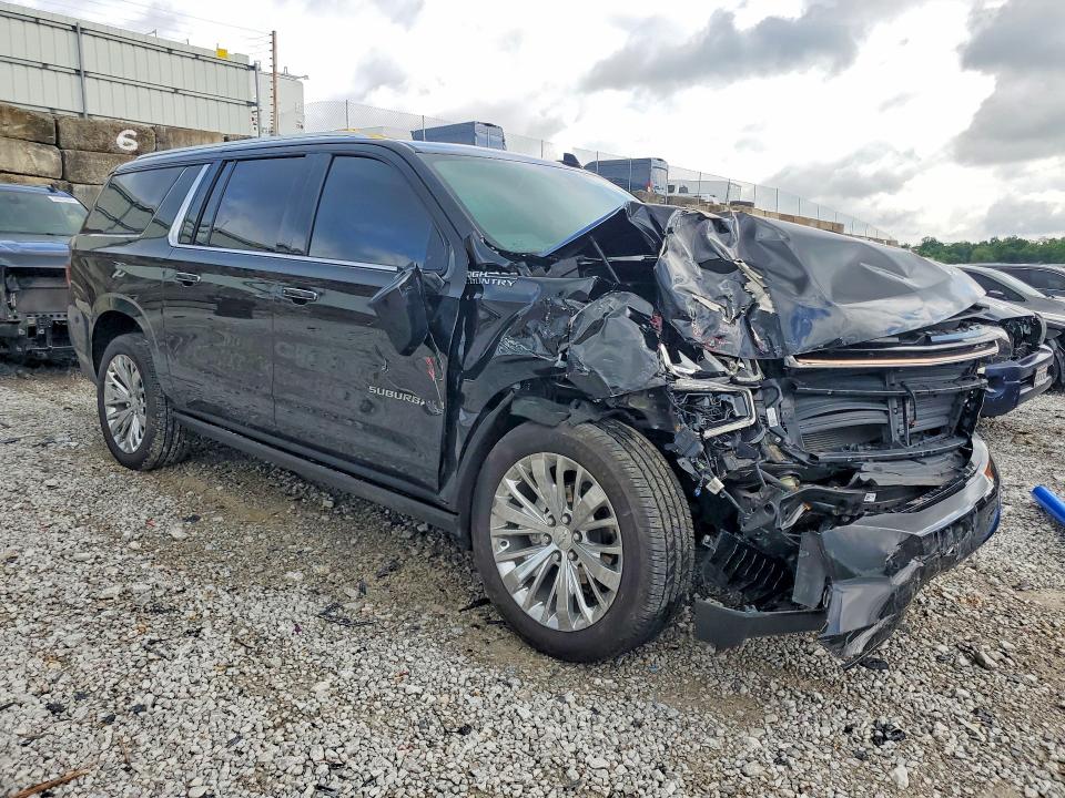 2021 Chevrolet Suburban VIN 1GNSKGKLXMR157157 COPART salvage auction — FRONT END, Oh - Cert Of Title-Salvage, sold $16,100 on 2026-07-31 (photo 4)