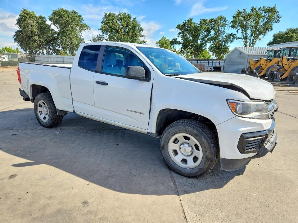2022 Chevrolet Colorado VIN 1GCHSBEN6N1221519 COPART salvage auction — FRONT END, Salvage Title, sold $3,200 on 2026-07-27 (photo 4)
