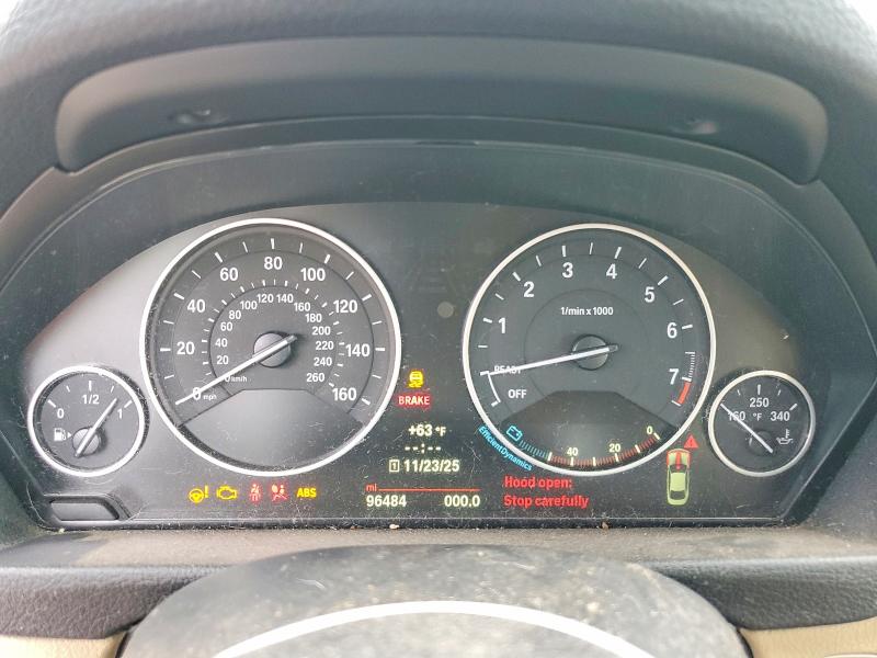 2014 BMW 4 series VIN WBA3N9C52EF722100 COPART salvage auction — MECHANICAL, Wv - Certificate Of Title, sold $3,550 on 2026-07-09 (photo 9)