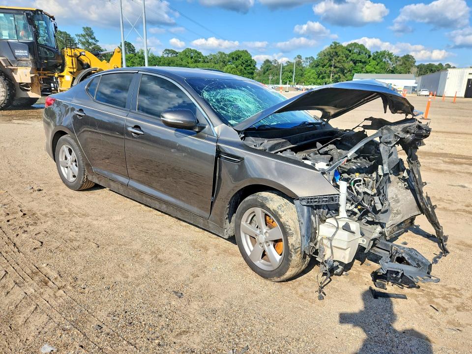 2014 Kia Optima VIN 5XXGM4A74EG307652 COPART salvage auction — FRONT END, La - Cert Of Title-Salvage, sold $125 on 2026-07-24 (photo 4)