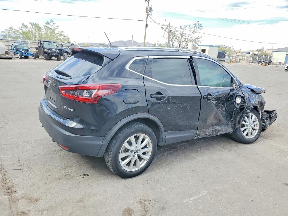 2022 Nissan Rogue VIN JN1BJ1BW6NW491453 COPART salvage auction — FRONT END, Tx - Salvage Vehicle Title, sold $2,350 on 2026-07-10 (photo 3)