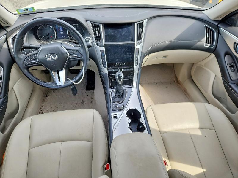 2020 Infiniti VIN JN1EV7AR4LM250466 COPART salvage auction — FRONT END, Nj - Cert Of Title-Salvage, sold $6,700 on 2026-07-31 (photo 8)