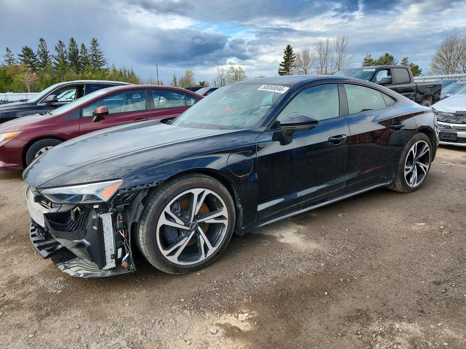 2023 Audi E-tron gt VIN WAUFJBFW2P7005889 COPART salvage auction — FRONT END, On - Permit No Brand - Unfit, sold $32,500 on 2026-07-14 (photo 1)