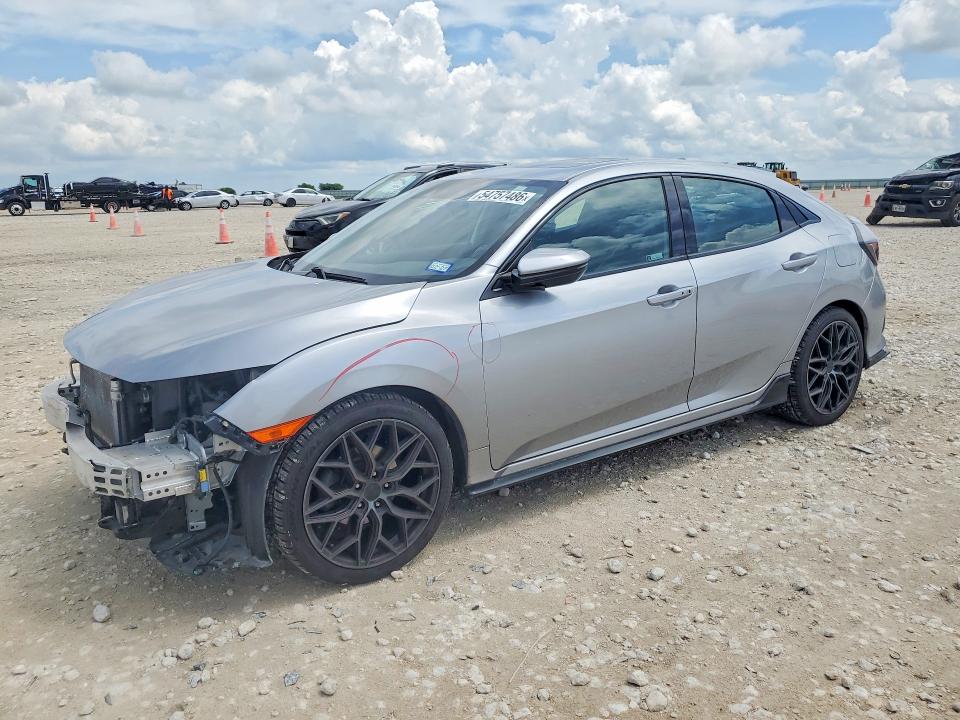 2018 Honda Civic VIN SHHFK7H92JU427889 COPART salvage auction — FRONT END, Tx - Salvage Vehicle Title, sold $325 on 2026-07-23 (photo 1)