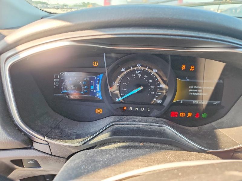 2016 Ford VIN 3FA6P0RU5GR132943 COPART salvage auction — FRONT END, Tx - Salvage Vehicle Title, sold $1,050 on 2026-07-02 (photo 9)