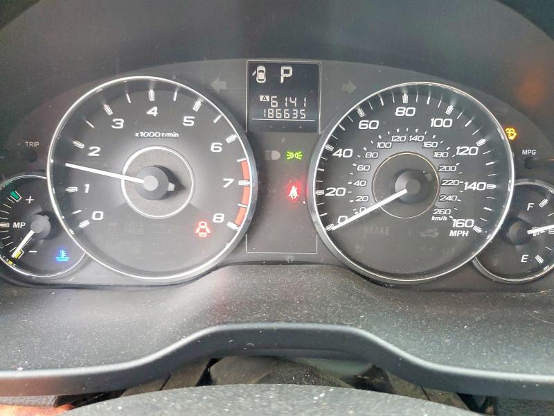2011 Subaru Outback VIN 4S4BRDLC1B2410904 COPART salvage auction — FRONT END, Nv - Salvage Title, sold $225 on 2026-07-02 (photo 9)