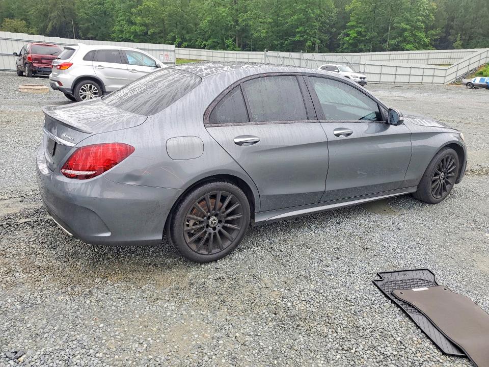 2021 Mercedes-benz C-klasse VIN W1KWF8EB4MR610640 COPART salvage auction — FRONT END, Nc - Salvage Certificate Of Title, sold $275 on 2026-07-30 (photo 3)