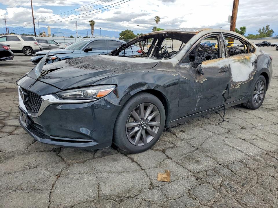 2021 Mazda 6 VIN JM1GL1UM1M1601958 COPART salvage auction — BURN, Ca - Non-Repairable Vehicle Cert, sold $325 on 2026-07-09 (photo 1)