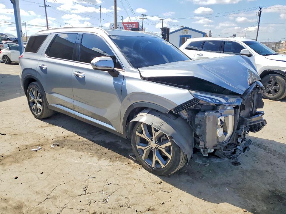 2020 Hyundai Palisade VIN KM8R34HE5LU127793 COPART salvage auction — FRONT END, Ca - Salvage Certificate, sold $3,550 on 2026-07-02 (photo 4)