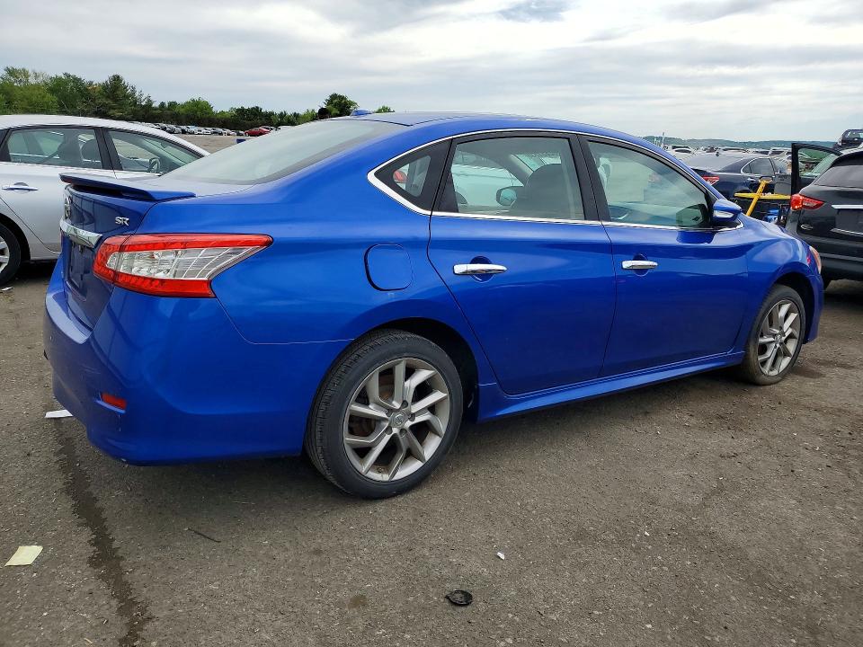 2015 Nissan Sentra VIN 3N1AB7AP7FY311056 COPART salvage auction — MECHANICAL, Pa - Cert Of Title (P), sold $400 on 2026-07-09 (photo 3)