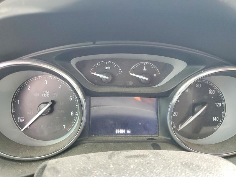 2017 Buick Envision VIN LRBFXASA1HD143169 COPART salvage auction — SIDE, TX - SALVAGE VEHICLE TITLE (P), sold $1,000 on 2026-07-16 (photo 9)
