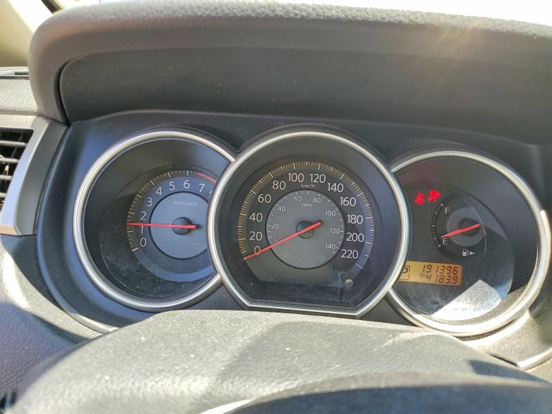 2008 Nissan Versa VIN 3N1BC13EX8L434313 COPART salvage auction — FRONT END, CO - PUBLIC - SALVAGE TITLE, sold $600 on 2026-07-02 (photo 9)