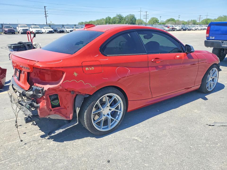 2015 BMW M2 VIN WBA1J7C55FV253972 COPART salvage auction — FRONT END, Id - Salvage Certificate Of Title, sold $7,500 on 2026-08-27 (photo 3)