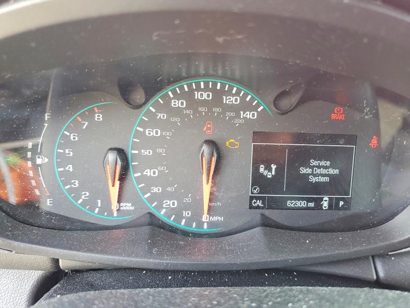 2020 Chevrolet Trax VIN KL7CJPSB7LB340219 COPART salvage auction — REAR END, Nv - Salvage Title, sold $1,900 on 2026-07-23 (photo 9)