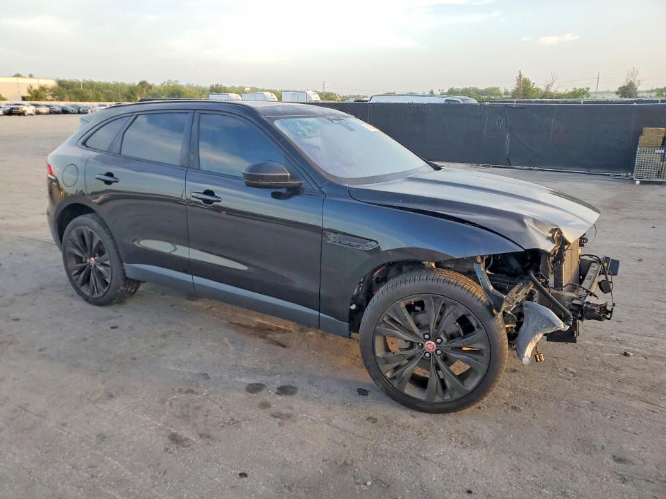 2020 Jaguar F-pace VIN SADCJ2FX1LA630798 COPART salvage auction — FRONT END, Fl - Cert Of Title Slvg Rebuildable, sold $950 on 2026-07-30 (photo 4)