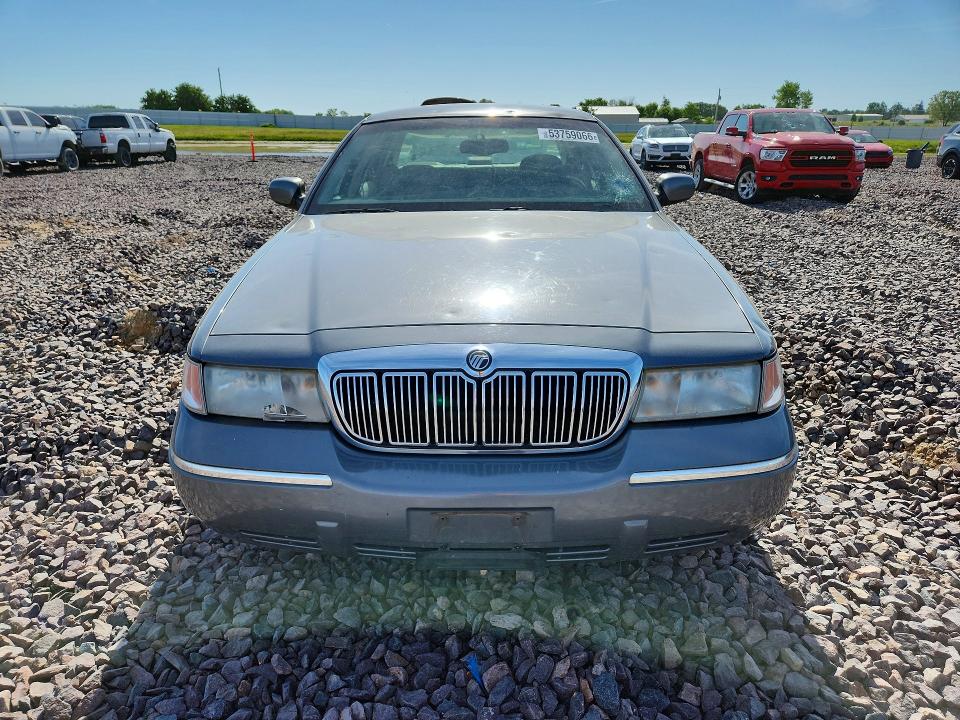 1998 Mercury Grand marquis VIN 2MEFM75WXWX665629 COPART salvage auction — HAIL, Mo - Salvage Certificate Of Title, sold $650 on 2026-07-27 (photo 5)