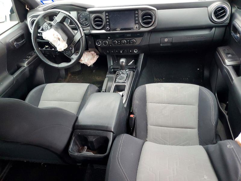 2021 Toyota Tacoma VIN 5TFCZ5AN9MX272599 COPART salvage auction — FRONT END, TX - SALVAGE VEHICLE TITLE (P), sold $9,300 on 2026-07-07 (photo 8)