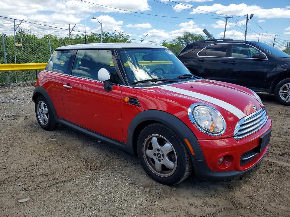 2011 Mini Cooper VIN WMWSU3C50BT095678 COPART salvage auction — REAR END, Md - Cert Of Salvage > 75% Damage, sold $925 on 2026-07-07 (photo 4)