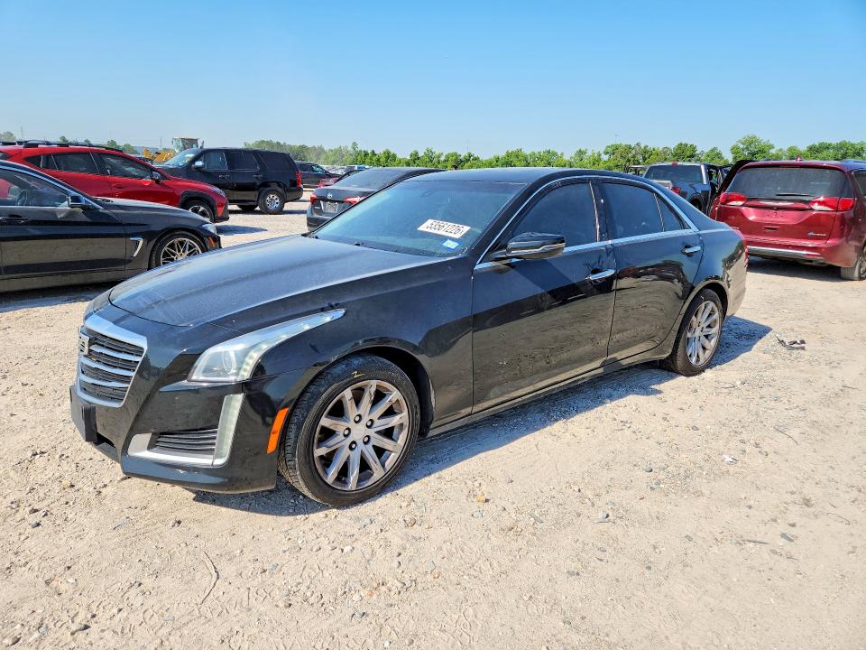 2016 Cadillac VIN 1G6AW5SX9G0197385 COPART salvage auction — REAR END, Tx - Salvage Vehicle Title, sold $3,200 on 2026-07-10 (photo 1)