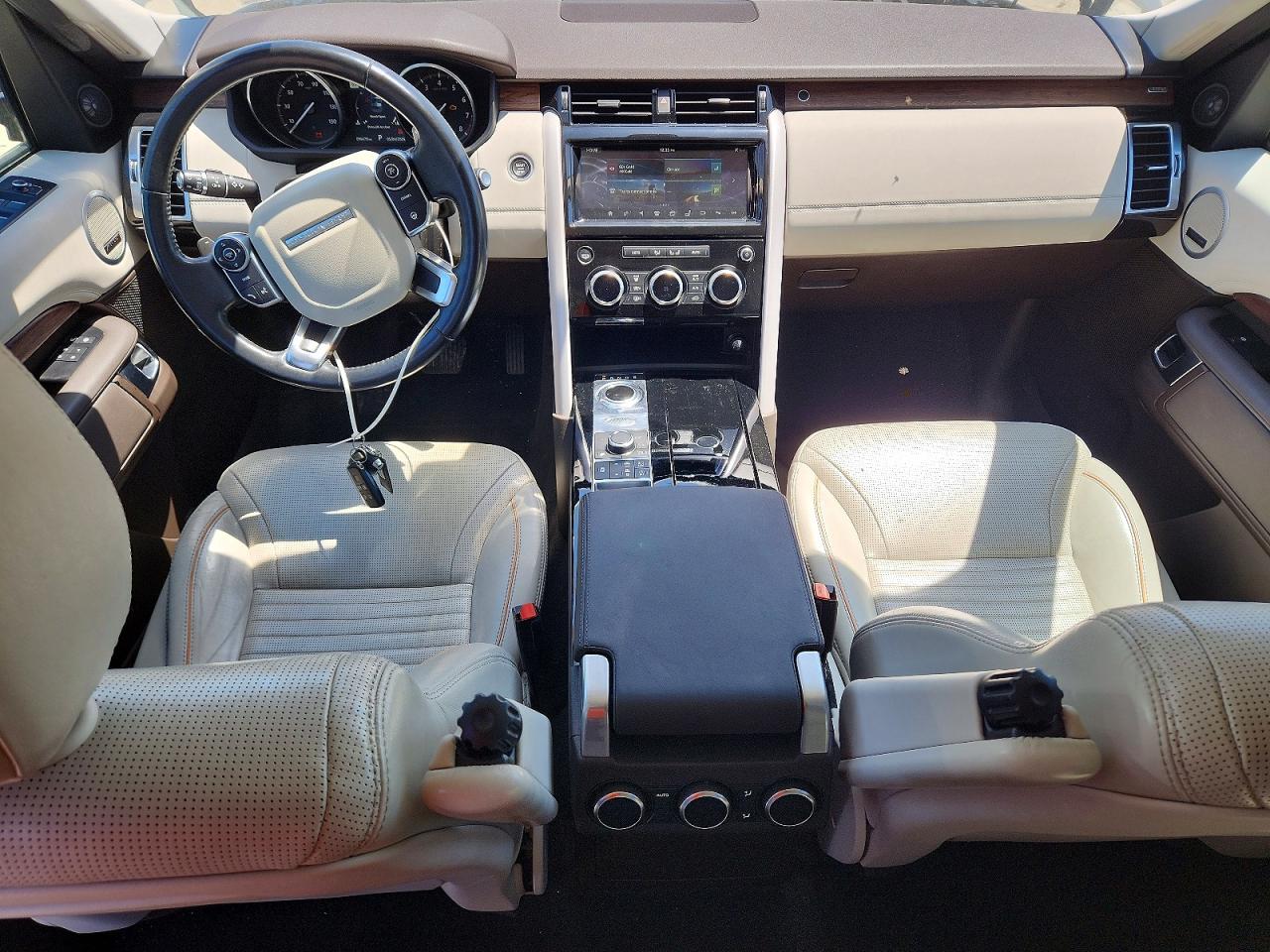 2017 Land Rover Discovery VIN SALRRBBV0HA037338 COPART salvage auction — Mechanical, DE - CERTIFICATE OF TITLE, sold $1,650 on 2026-07-03 (photo 8)