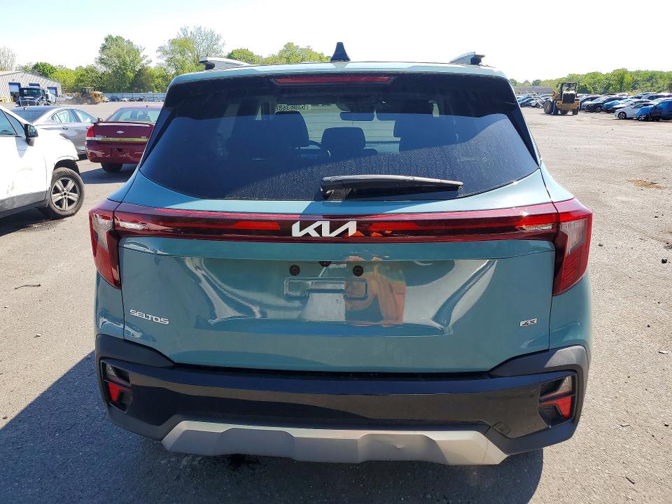 2024 Kia Seltos VIN KNDERCAAXR7633758 COPART salvage auction — FRONT END, NJ - CERT OF TITLE-SALVAGE, sold $8,000 on 2026-07-28 (photo 6)